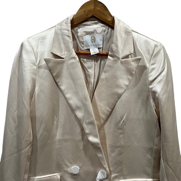 House of Harlow Satin Blazer - Picture 3 of 8